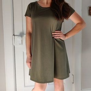 Charming Charlie's green dress
